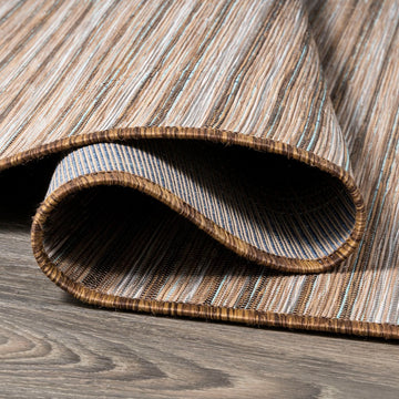 Finn-2 Modern Farmhouse Pinstripe Area Rug